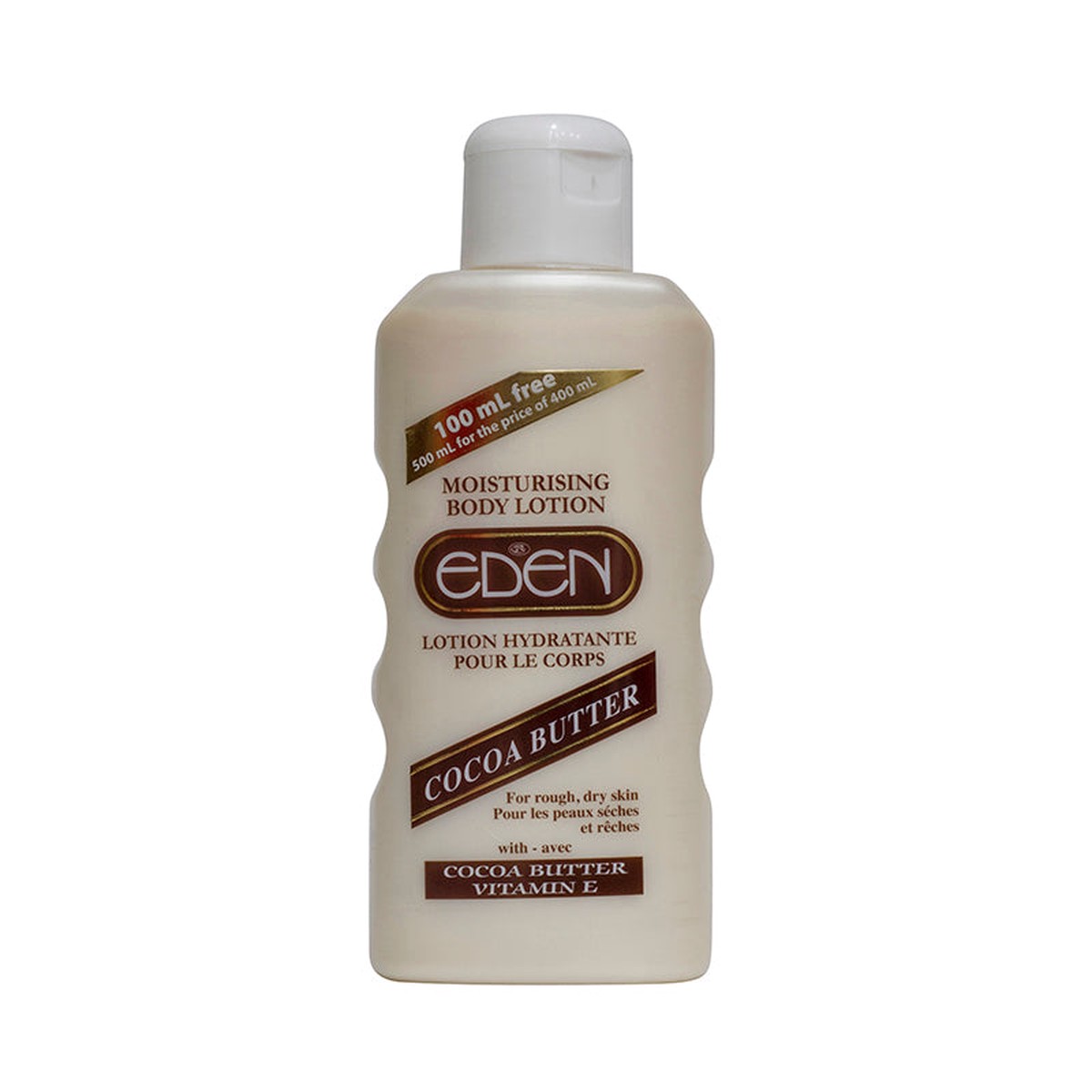 Eden Moisturising Body Lotion with Cocoa Butter Deeply Hydrating & Skin Softening for Dry & Dull Skin 400ml/13.53 oz