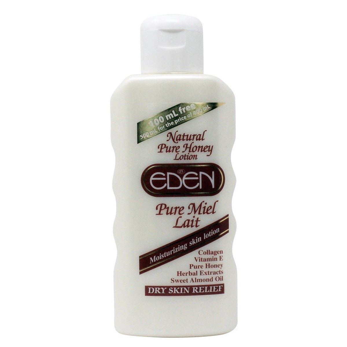 Eden Natural Pure Honey Lotion Deeply Hydrating & Nourishing for All Skin Types 400ml/13.53 oz