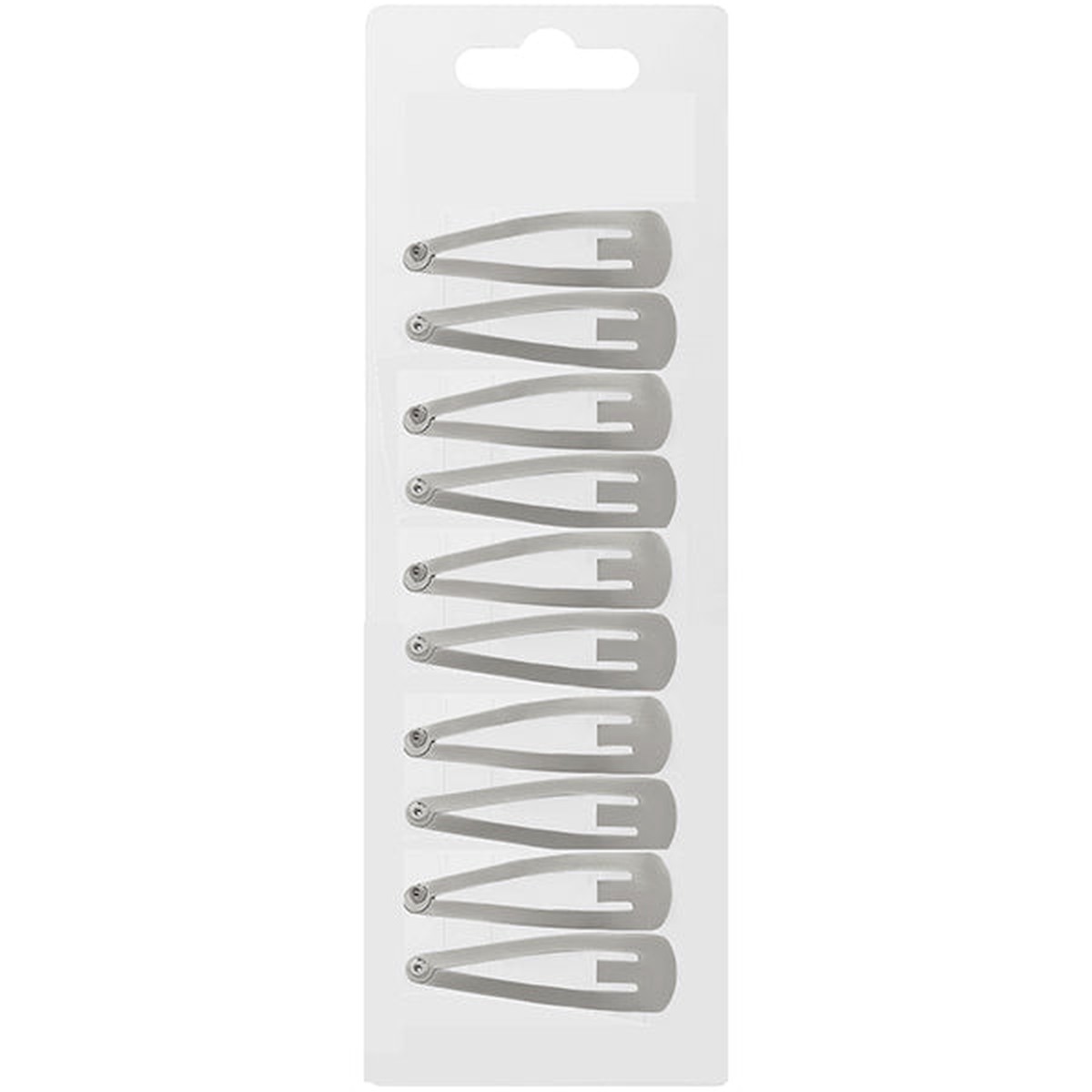 Fashion Jewelry 10 Medium Snap Pins for Secure, Stylish Hold - Silver