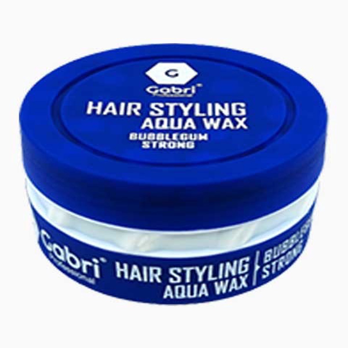Gabri Professional Hair Styling Aqua Wax Bubblegum Strong Hold for All Hair Types 150ml/5.07 oz