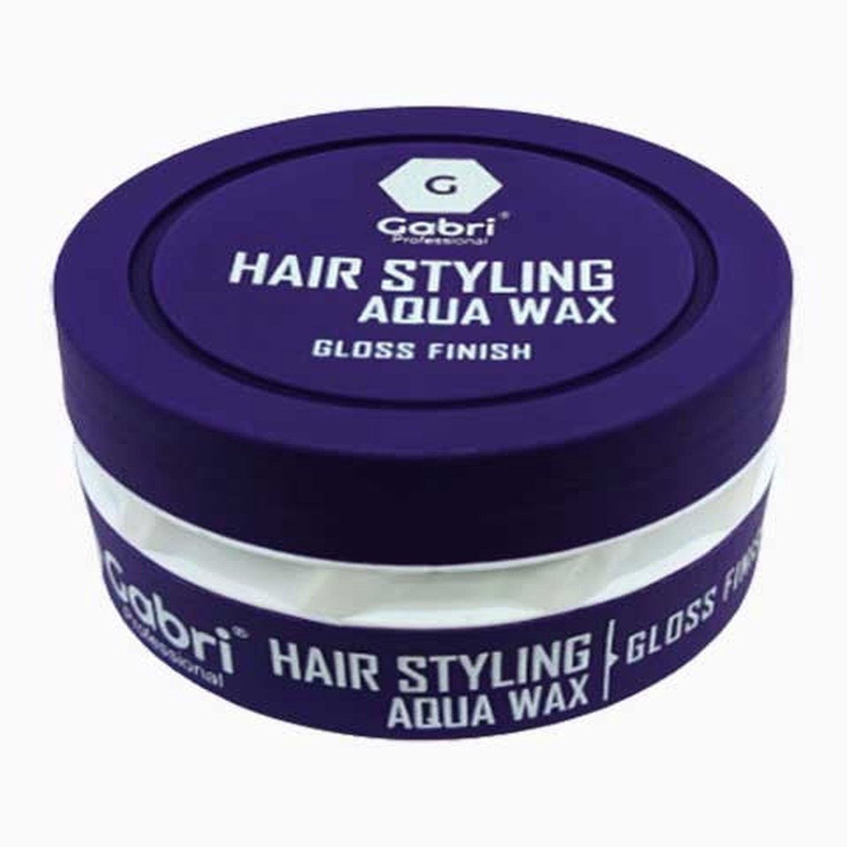 Gabri Professional Hair Styling Aqua Wax Strong Hold Gloss Finish for All Hair Types 150ml/5.07 oz