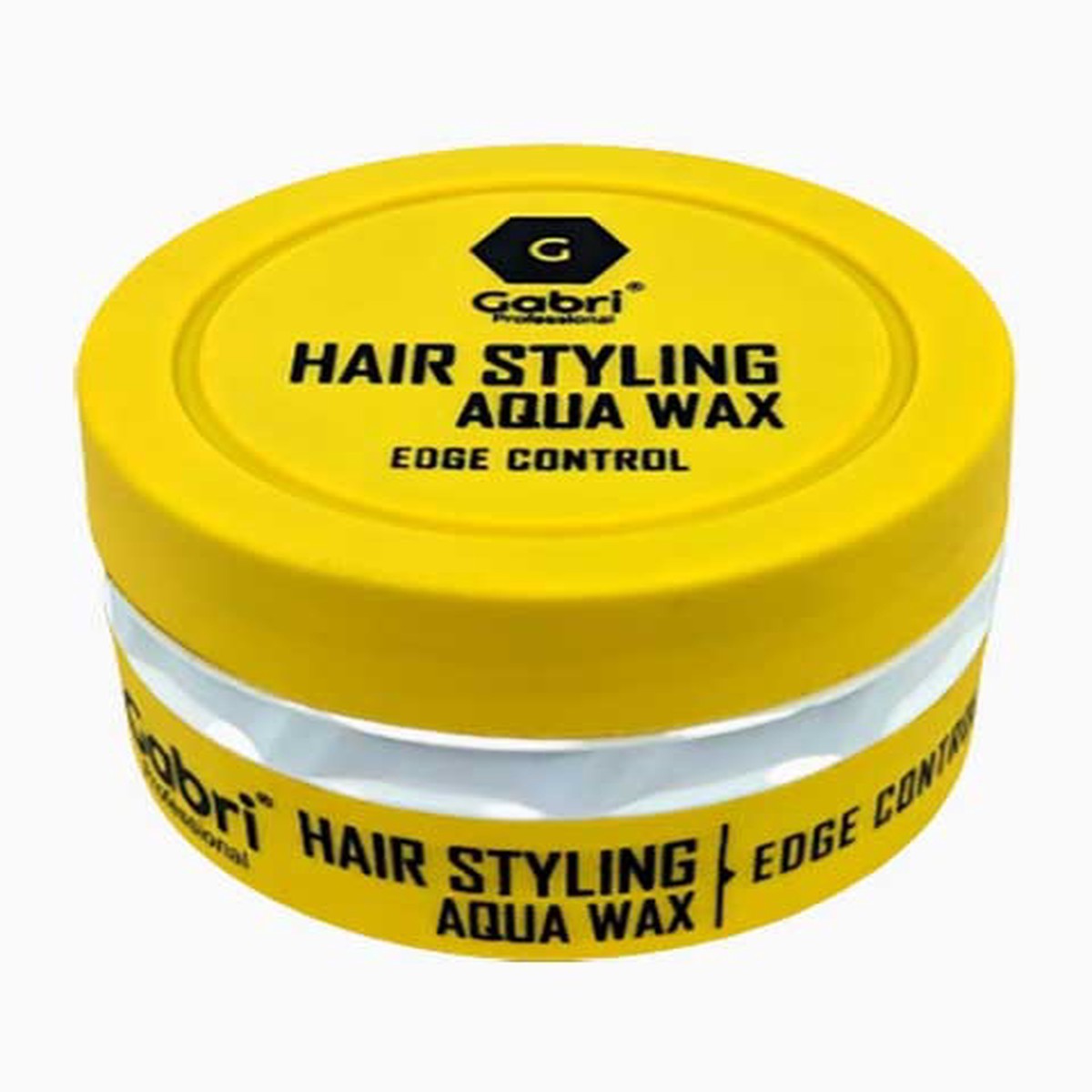 Gabri Proffesional Hair Styling Aqua Wax Edge Control Strong Hold & Frizz Control for Sleek Edges 150ml/5.07 oz