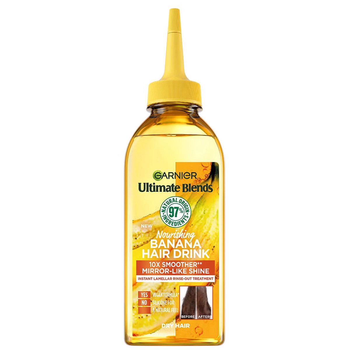 Garnier Nourishing Banana Hair Drink for Dry, Damaged Hair 200 ml/6.76 oz