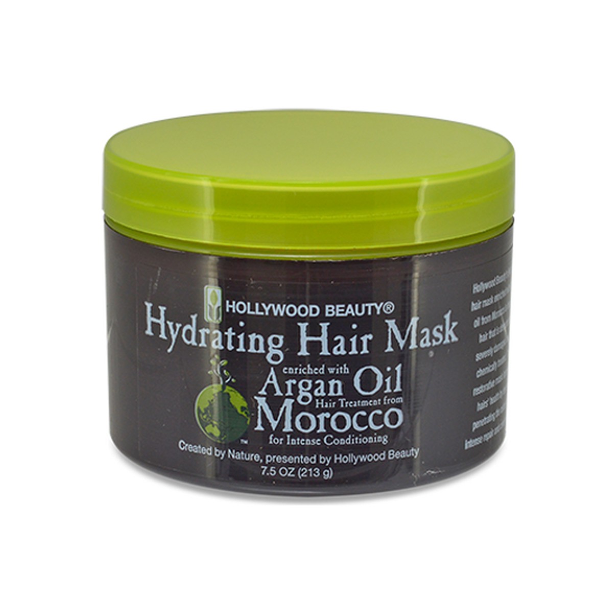 Hollywood Beauty Moroccan Argan Oil Hydrating Hair Mask for Dry & Damaged Hair 213g/7.51 oz