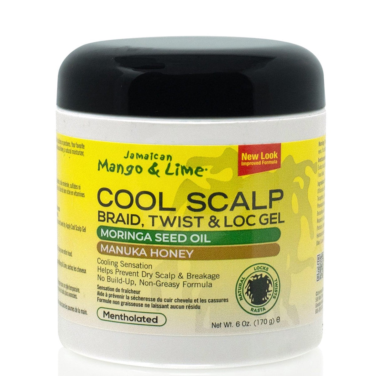 Jamaican Mango & Lime Cool Scalp Braid, Twist & Loc Gel 6 oz