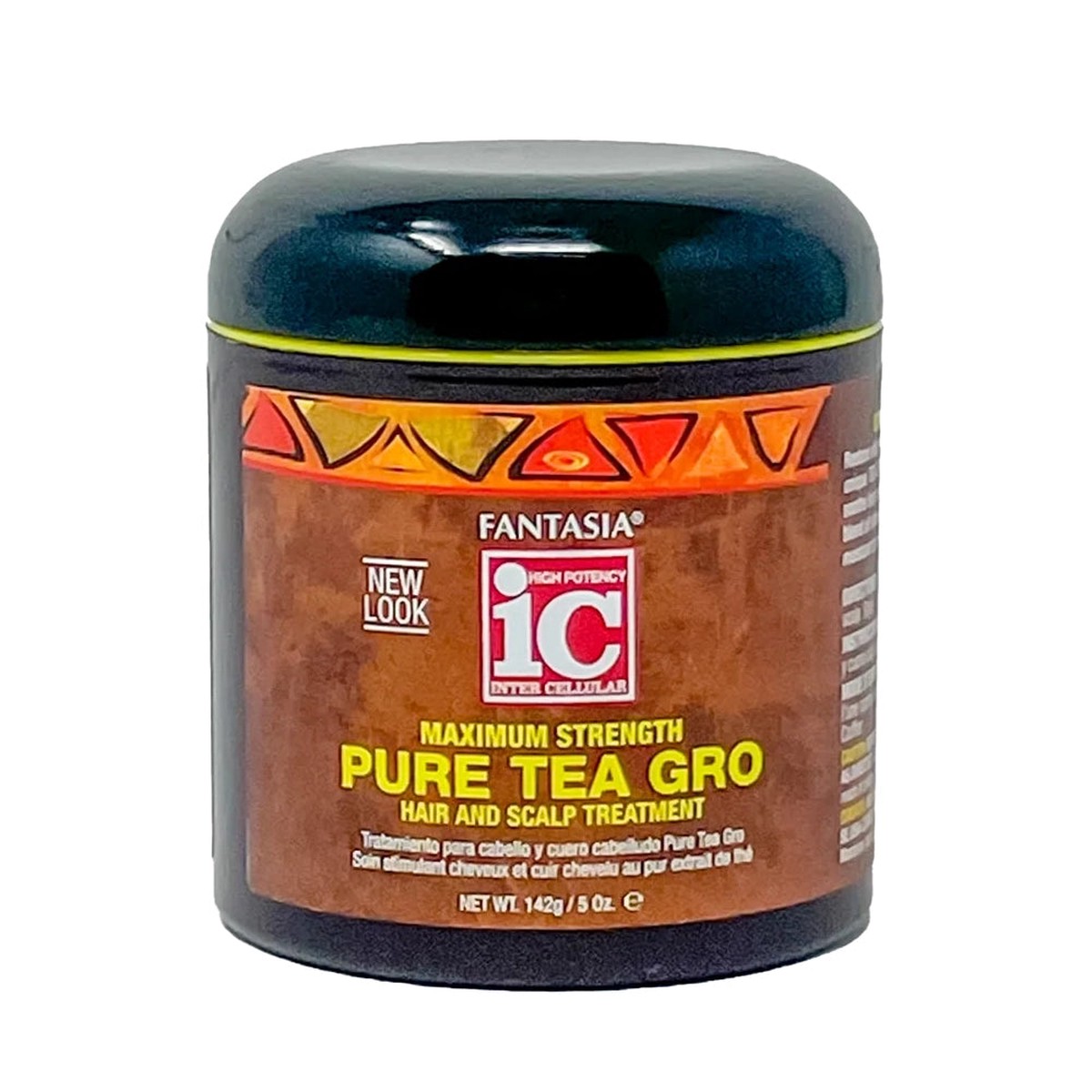 Fantasia IC Pure Tea Gro Hair & Scalp Treatment for Healthy Hair Growth & Scalp Vitality 5 oz