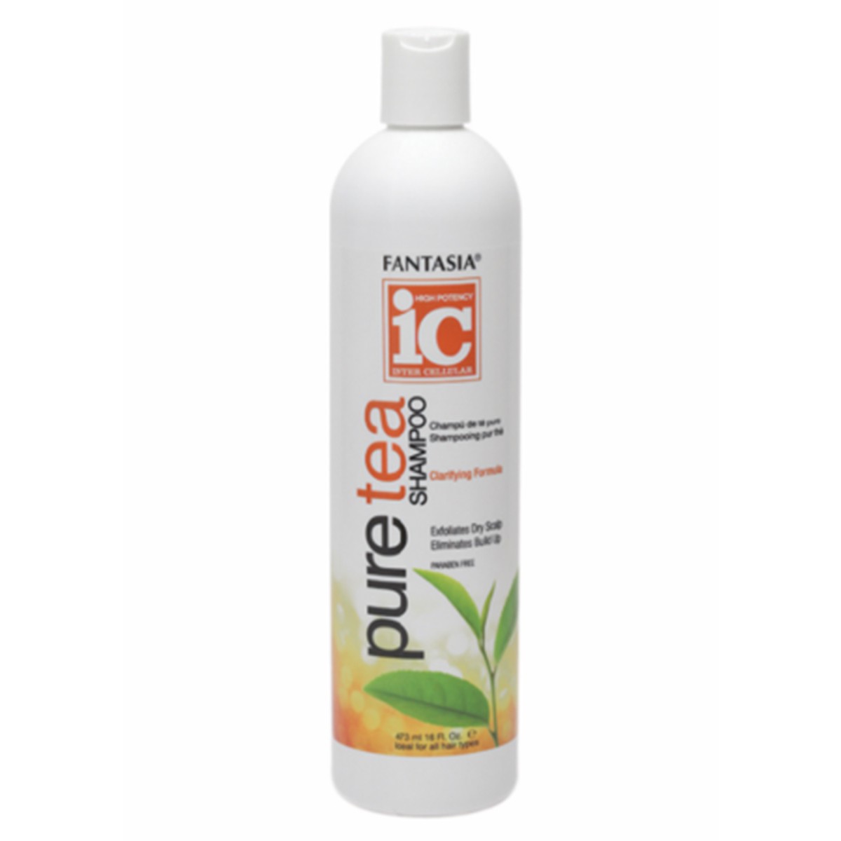 Fantasia IC Pure Tea Shampoo: Clarifying & Refreshing for All Hair Types 473ml/15.99 oz
