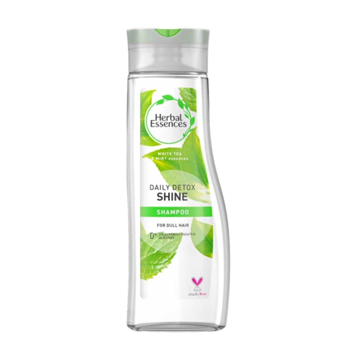 Herbal Essences Daily Detox Shine White Tea & Mint Shampoo Gentle Cleansing for Dull Hair 400 ml/13.6 oz