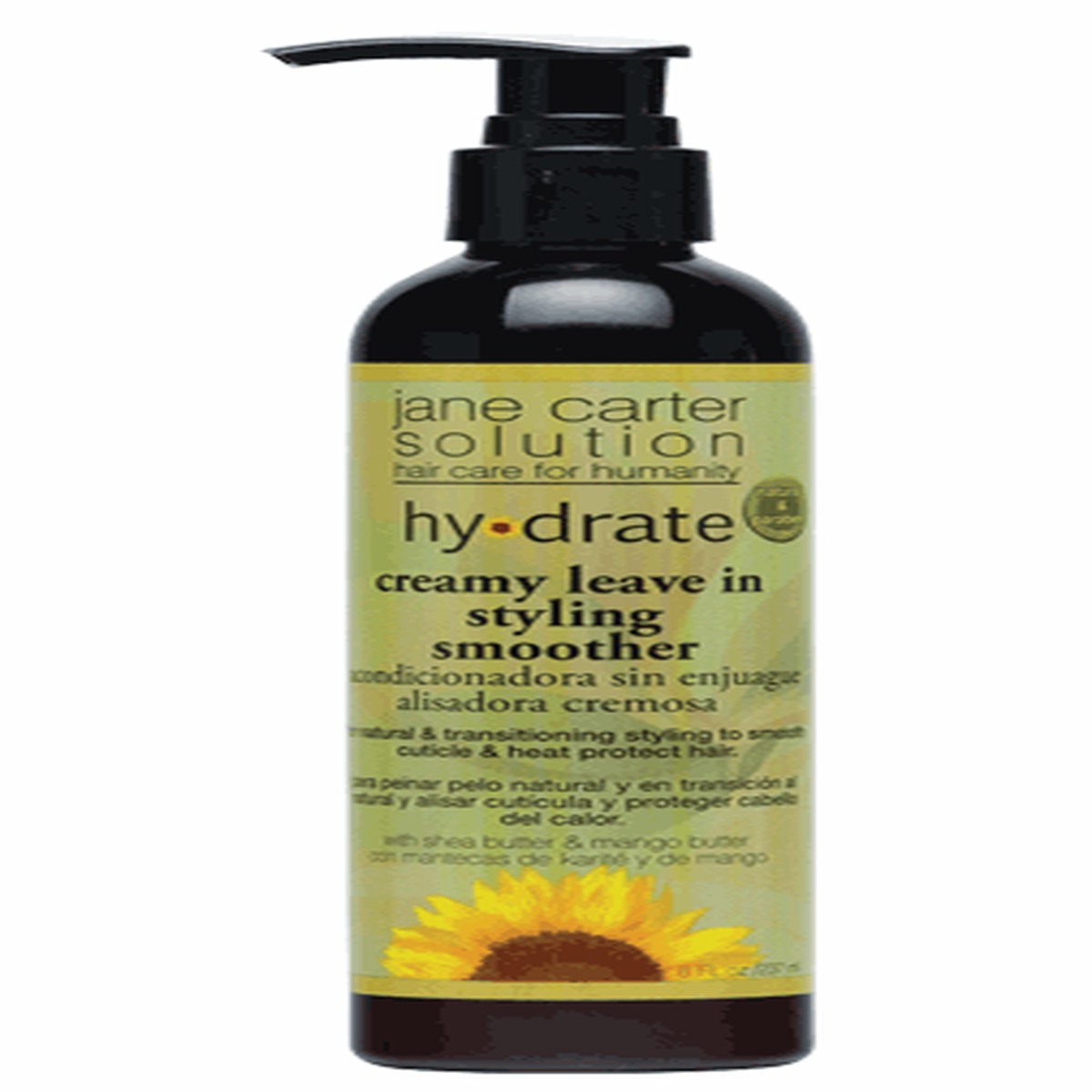 Jane Carter Solution Creamy Leave-In Styling Smoother Frizz Control & Hydration for Curly, Coily & Dry Hair 237ml / 8.01 oz