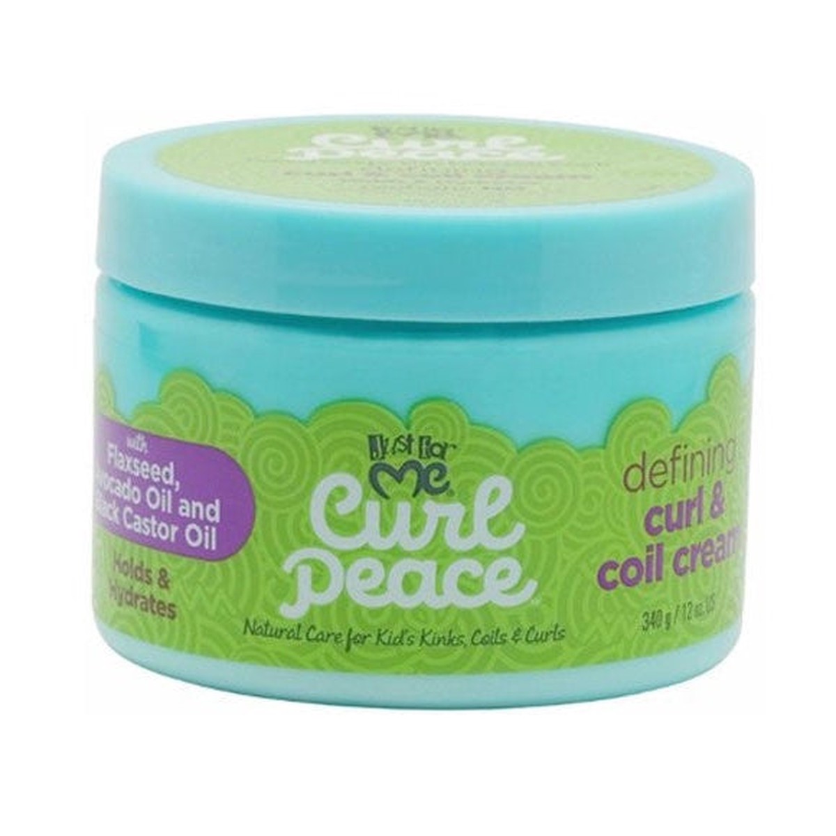 Just for Me Curl Peace Defining Curl And Coil Cream for Enhanced Definition & Softness for Kids' Natural Hair 340g/11.99 oz