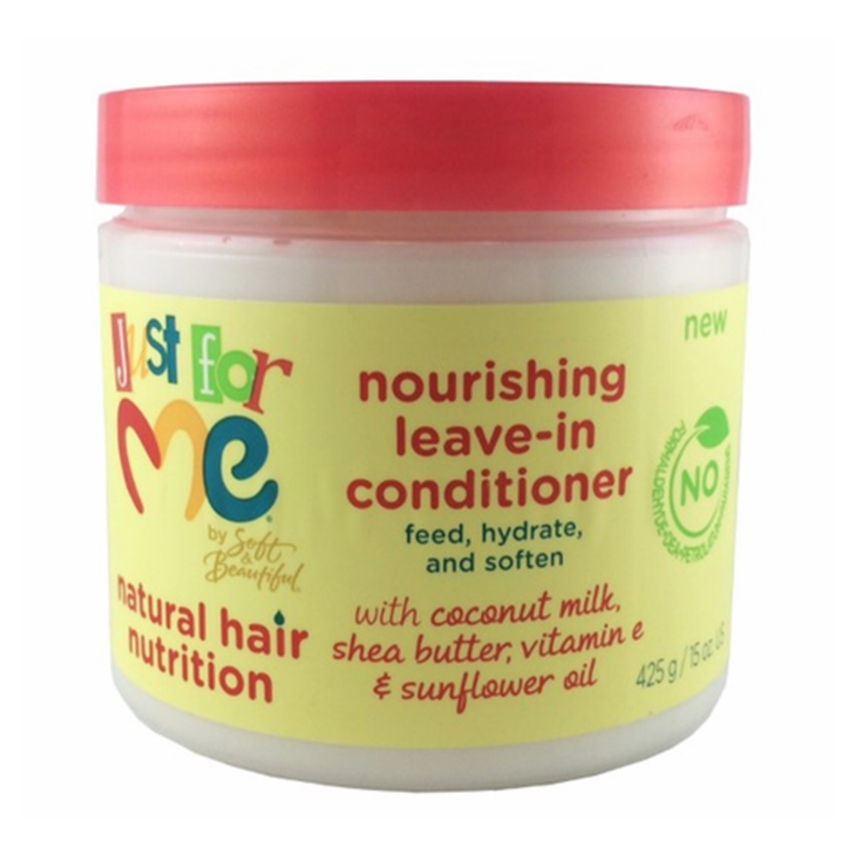 Just for Me Natural Hair Nutrition Nourishing Leave In Conditioner for Textured Hair 425g/14.99 oz