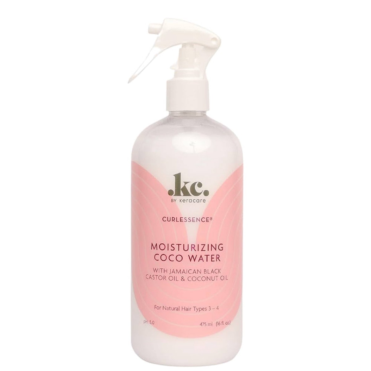 Keracare Curl Essence Moisturizing Coco Water 16 oz / 473 ml - For Hydrated & Defined Curls